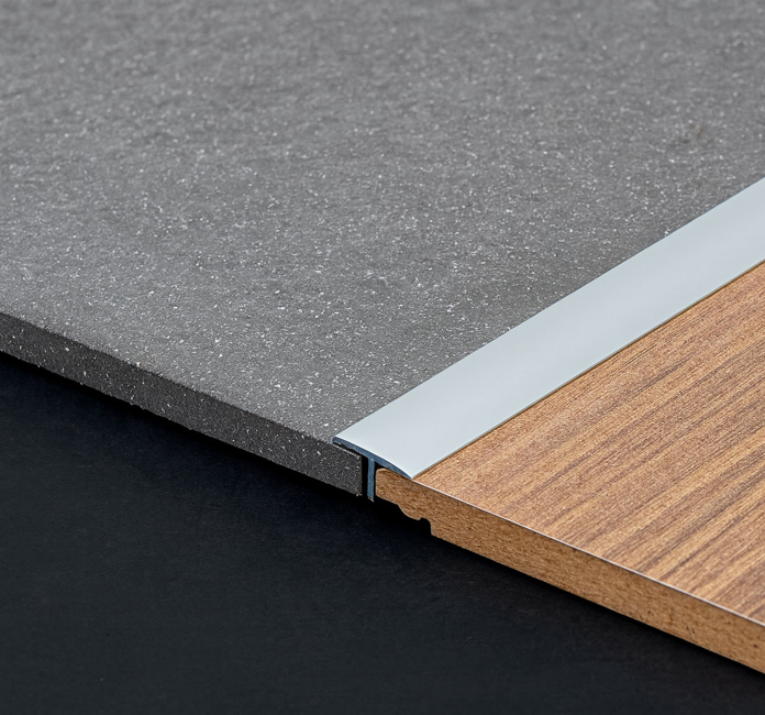 Slika ALU T lajsna za kuhinju 15 mm 2,7 m srebrna